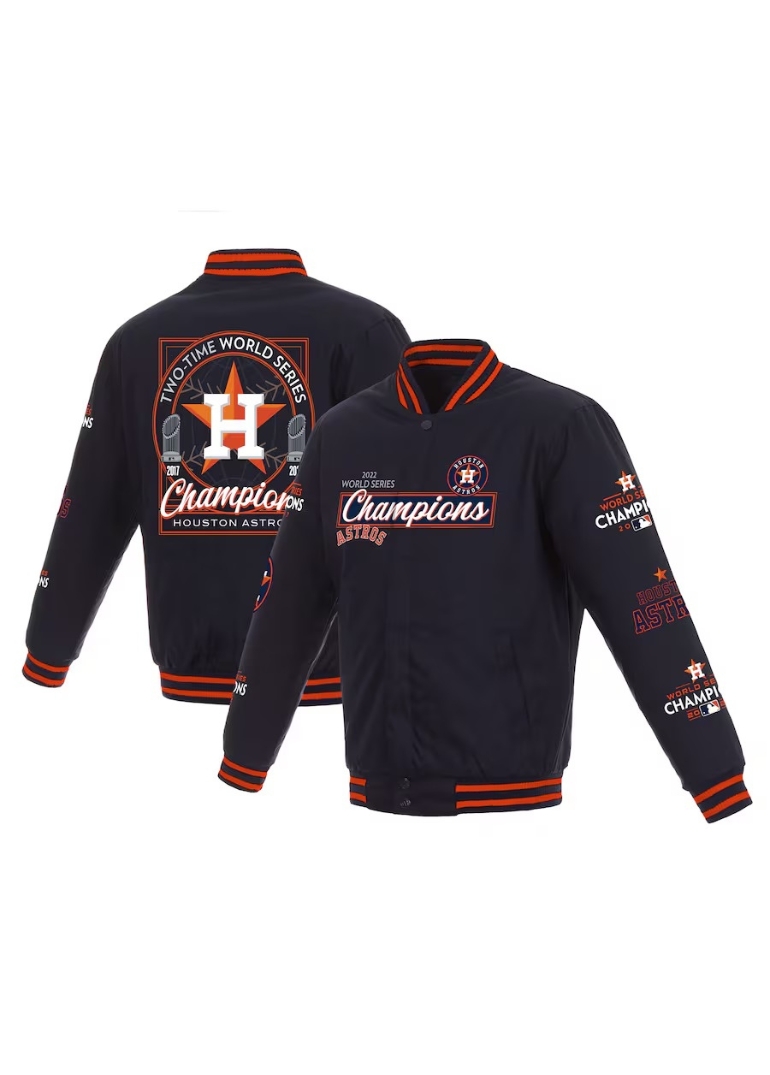 Houston Astros World Series Champions Jacket 3 Houston Astros World Champions Jacket