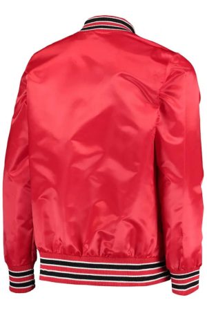 Houston Rockets The Diamond Classic Red Full-Snap Jacket