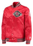 Houston Rockets The Diamond Classic Red Full-Snap Jacket