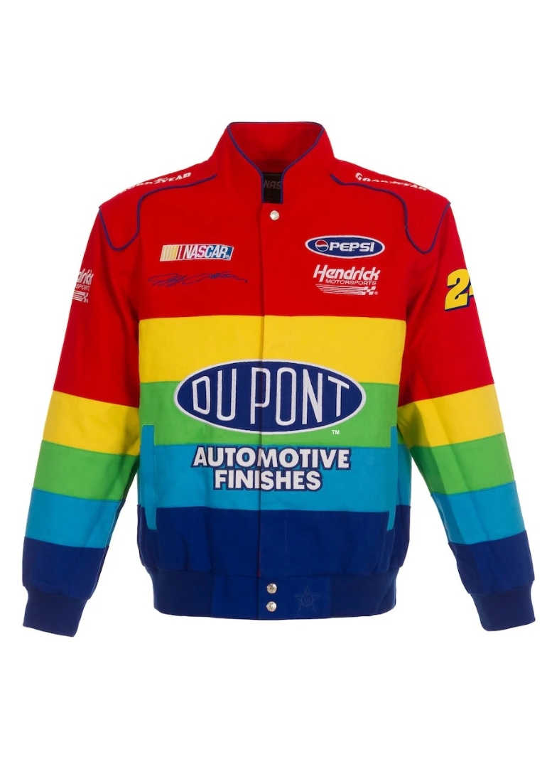 Jeff Gordon Dupont Twill Full-Snap Jacket 1 Jeff Gordon Dupont Twill Full-Snap Jacket