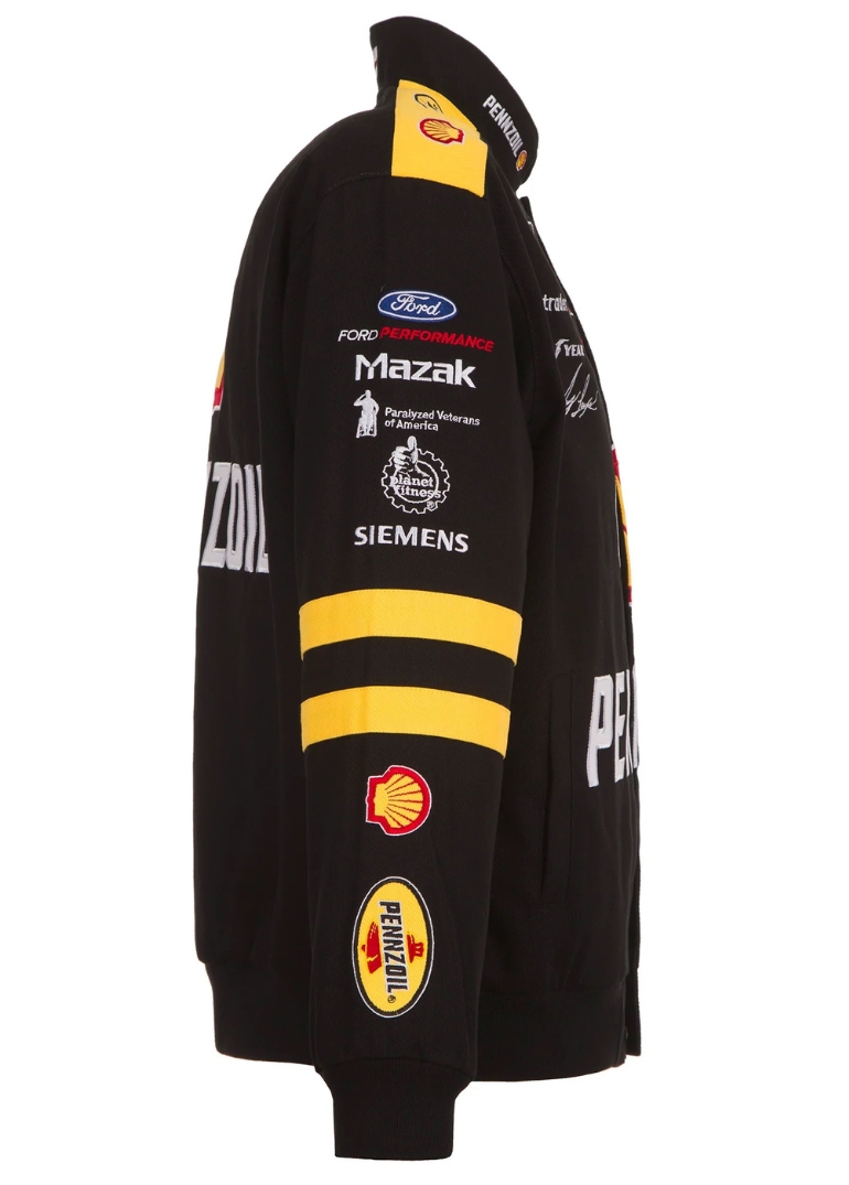 Joey Logano Shell and Pennzoil Full-Snap Jacket
