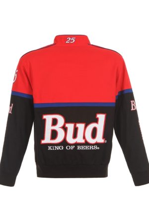 2024 Ken Schrader NASCAR Bud Full-Snap Jacket