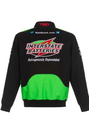 Kyle Busch Interstate Batteries Twill Full-Snap Jacket