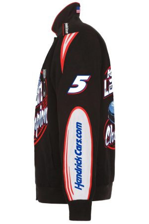 Kyle Larson Champion Full-Snap Twill Cotton Jacket