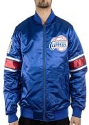 Los Angeles Clippers NBA Heavyweight Satin Jacket