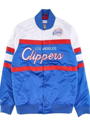 Los Angeles Clippers Special Script Heavyweight Satin Jacket