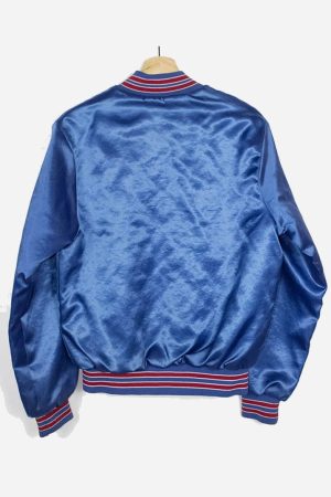 Mafia Buffalo Bills Blue Satin Jacket