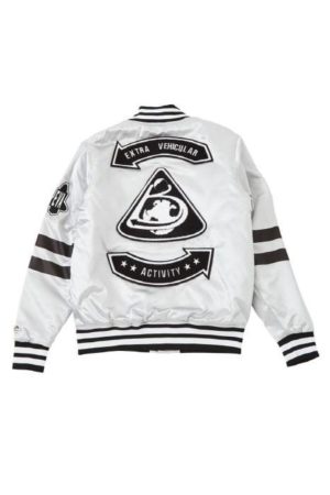 Bbc Majestic Eva Stadium Satin Varsity Jacket