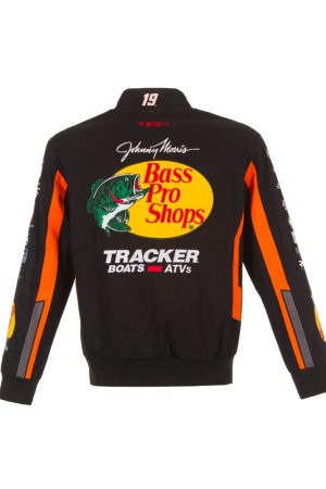 Martin Truex Jr Bass Pro Shops Twill Full-Snap Jacket