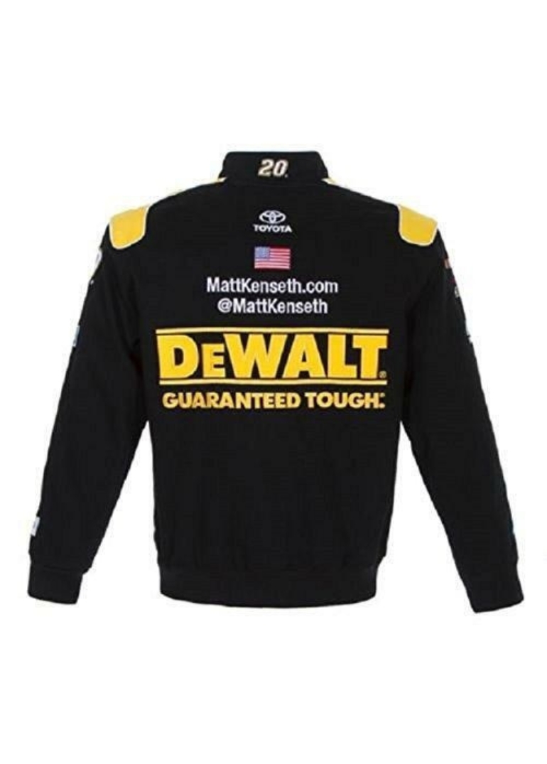 Matt Kenseth Dewalt Tools Twill Jacket 2 Matt Kenseth Dewalt Tools Jacket