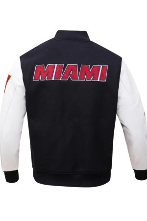 Miami Heat Classic Wool Varsity Jacket