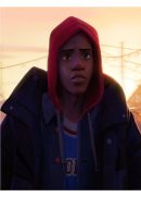 Miles Morales Spider-Man Across the Spider-Verse Puffer Jacket