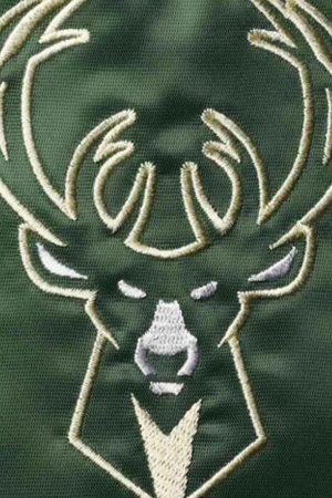 Milwaukee Bucks Leader 75th Anniversary Block Jacket