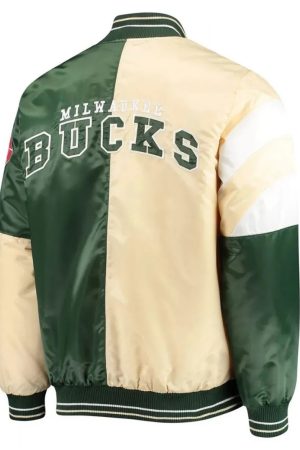 Milwaukee Bucks Leader 75th Anniversary Block Jacket