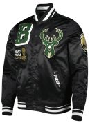 Milwaukee Bucks Mash Up Capsule Satin Jacket