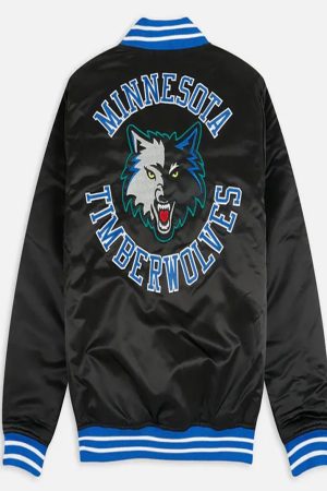 Minnesota Timberwolves Heavyweight Satin Jacket
