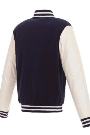 Minnesota Timberwolves Varsity Wool & Leather Jacket