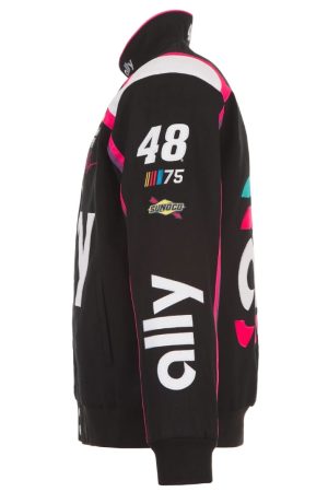 Nascar Alex Bowman Black Ally Full-Snap Jacket