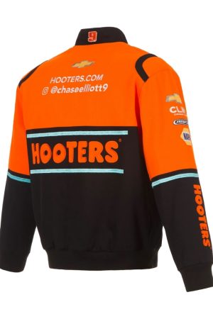 Nascar Chase Elliott Hooters Twill Full-Snap Jacket