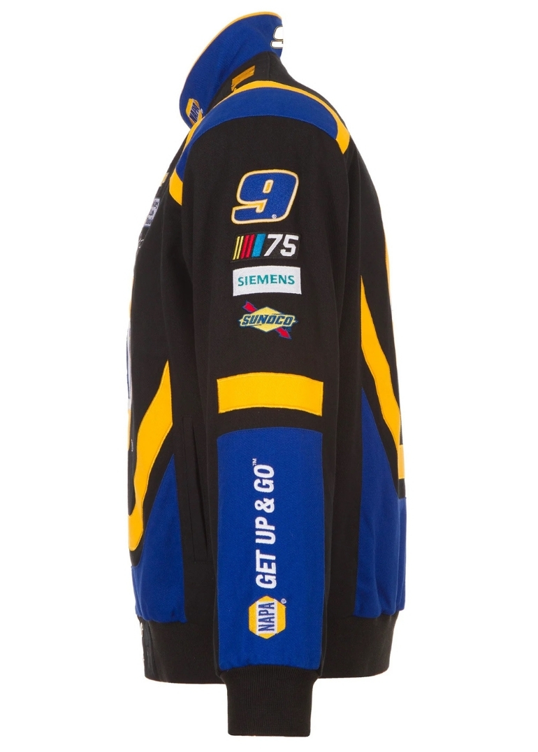 Nascar Chase Elliott NAPA Twill Full-Snap Jacket 3 Nascar Chase Elliott NAPA Full-Snap Jacket