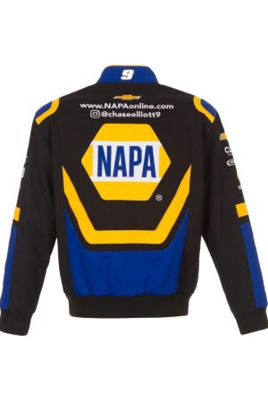 Nascar Chase Elliott NAPA Twill Full-Snap Jacket