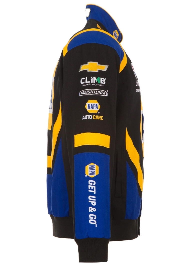 Nascar Chase Elliott NAPA Twill Full-Snap Jacket 4 Nascar Chase Elliott NAPA Twill Jacket
