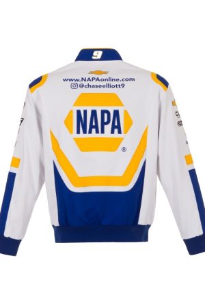 Nascar Chase Elliott NAPA Twill Full-Snap Jacket