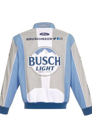 Nascar Kevin Harvick Busch Light Twill Full-Snap Jacket