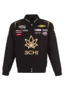 Nascar Kyle Busch Cheddar’s Cotton Twill Full Snap Jacket