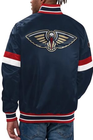 New Orleans Pelicans Home Game Navy Jacket