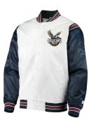 New Orleans Pelicans Renegade Varsity White Navy Jacket