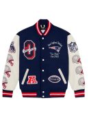 OVO x NFL New England Patriots Varsity Jacket