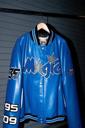 Orlando Magic Jeff Hamilton Blue Varsity Jacket
