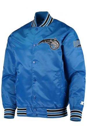 Orlando Magic The Diamond Classic Blue Bomber Jacket