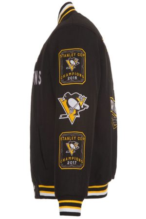 Pittsburgh Penguins 5-Time Stanley Cup Champions Jacket
