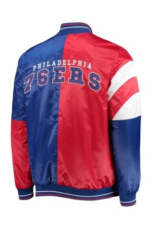 Philadelphia 76ers 75th Anniversary Leader Full-Snap Jacket