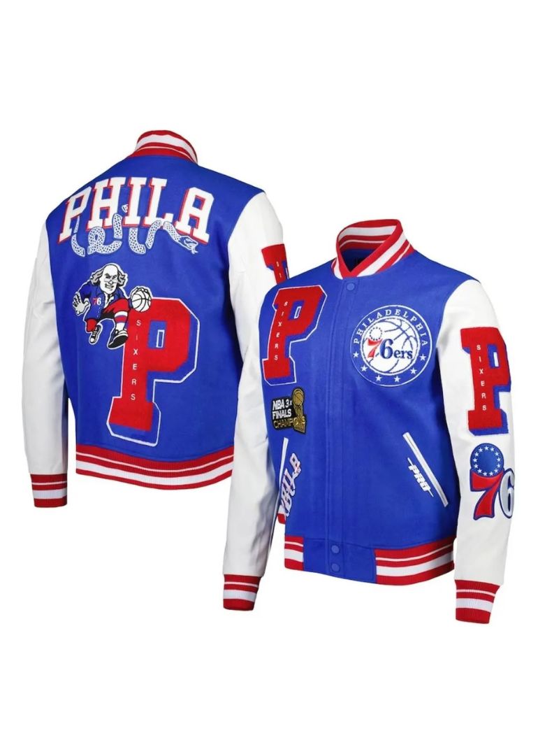 Philadelphia 76ers NBA Final Champions Jacket 3 Philadelphia 76ers Final Champions Jacket