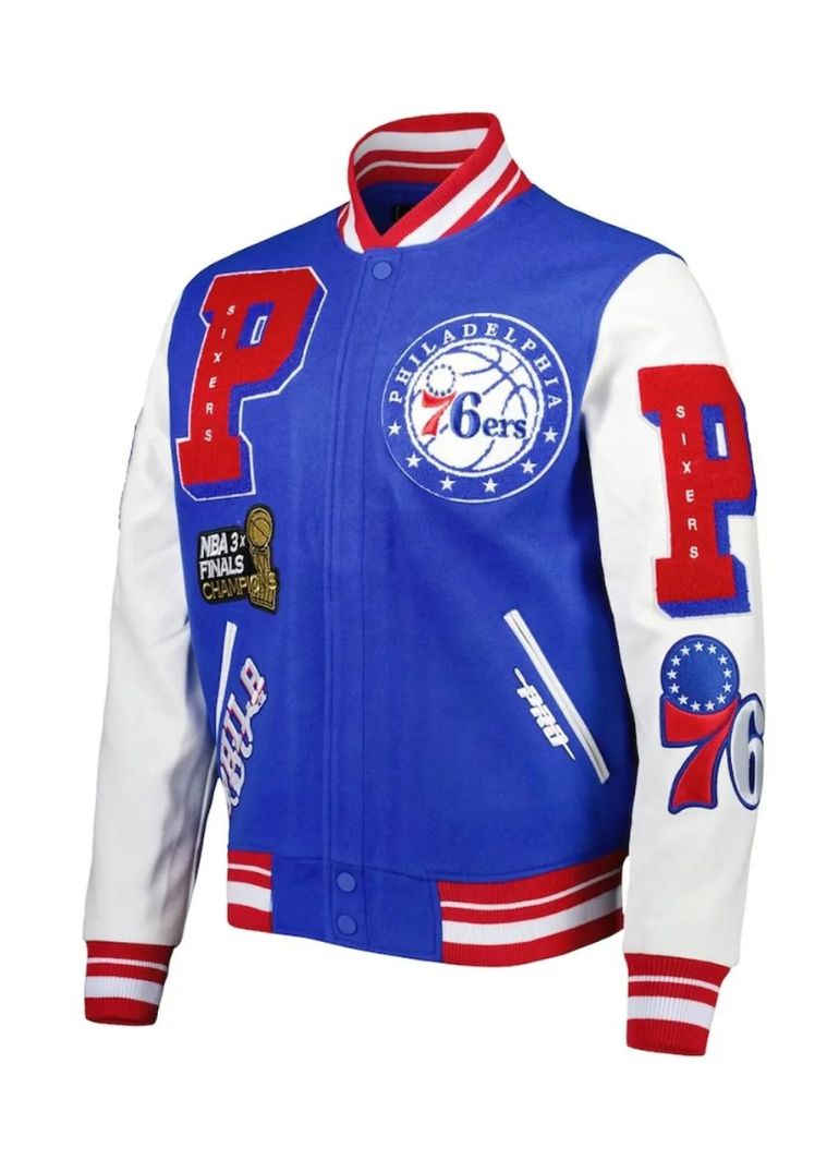 Philadelphia 76ers NBA Final Champions Jacket 1 Philadelphia 76ers NBA Final Champions Jacket