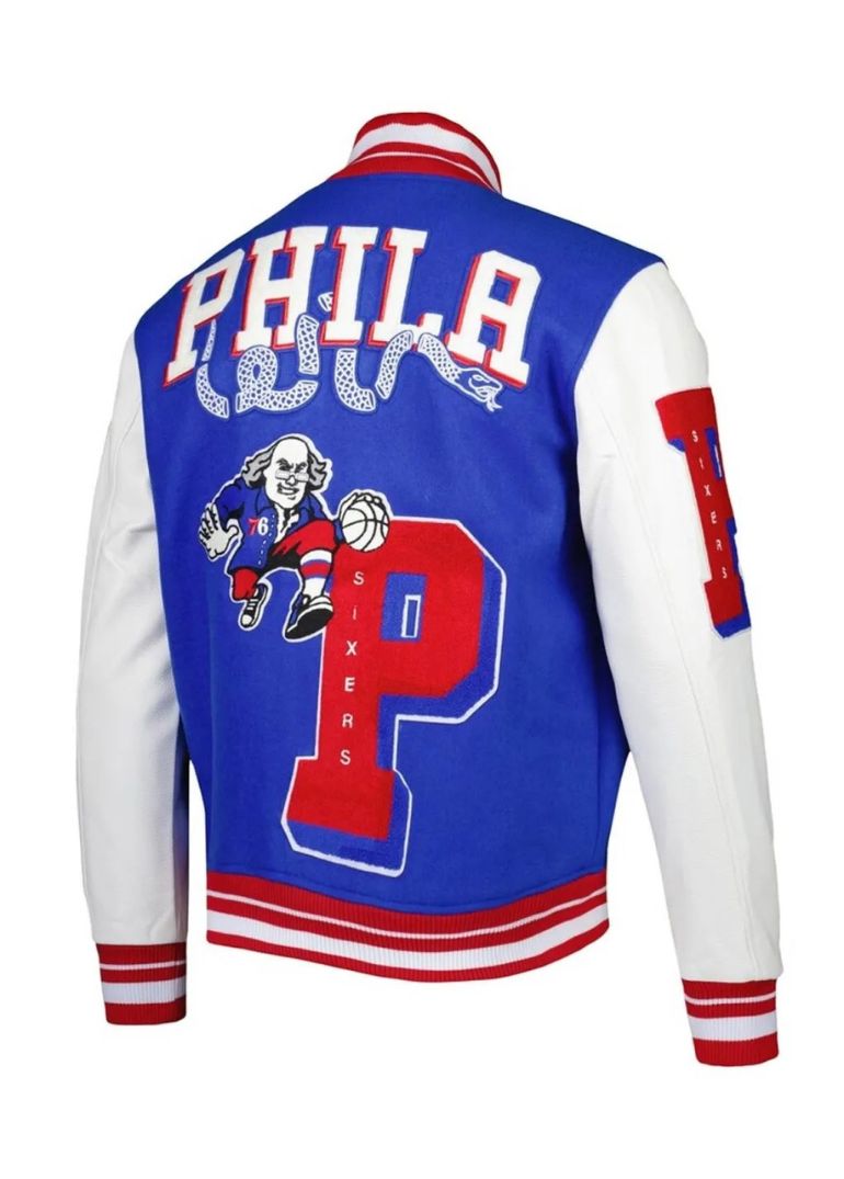 Philadelphia 76ers NBA Final Champions Jacket 2 Philadelphia 76ers NBA Final Champions Varsity Jacket