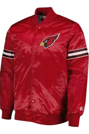 Pick and Roll Arizona Cardinals Satin Jacket