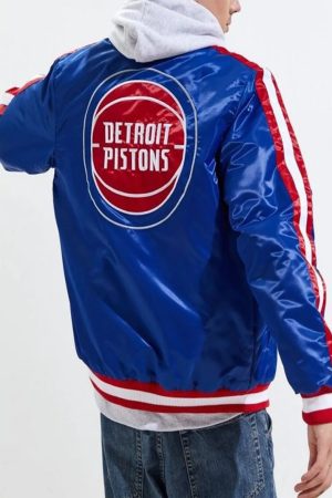 Starter 90’s NBA Detroit Pistons Blue Jacket.