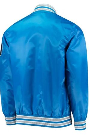 Starter Dallas Mavericks Blue Satin Jacket