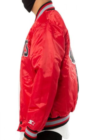 Houston Rockets Red and Black Jacket