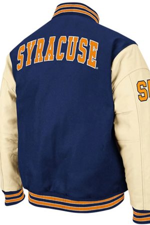 Syracuse S Letterman Varsity Jacket