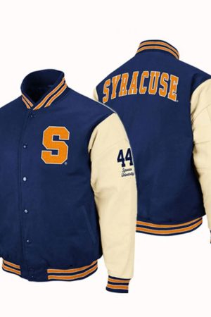 Syracuse S Letterman Varsity Jacket