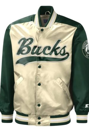 The Tradition II Milwaukee Bucks Green_Cream Jacket