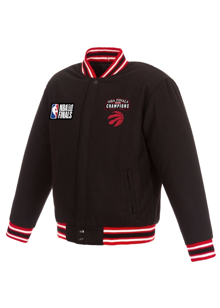 Toronto Raptors 2019 NBA Finals Champions Wool Jacket 1 Toronto Raptors 2019 NBA Finals Champions Jacket