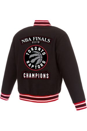 Toronto Raptors 2019 NBA Finals Champions Wool Jacket