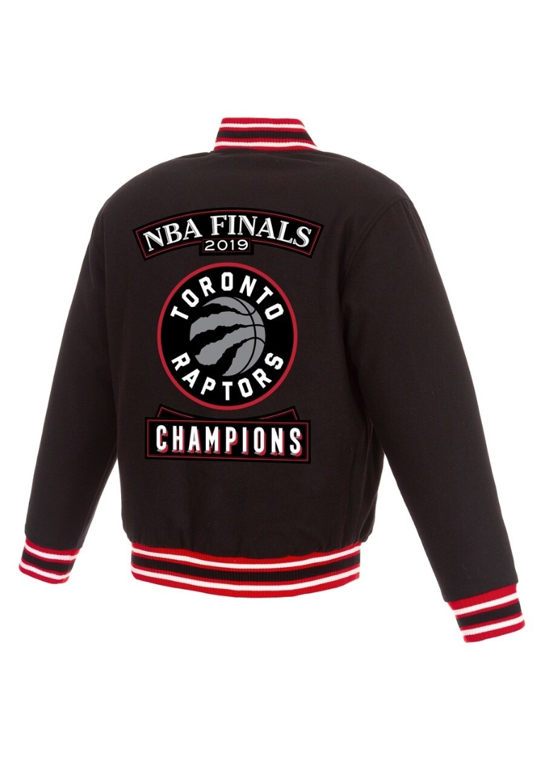 Toronto Raptors 2019 NBA Finals Champions Wool Jacket 2 Toronto Raptors 2019 NBA Finals Champions Wool Jacket
