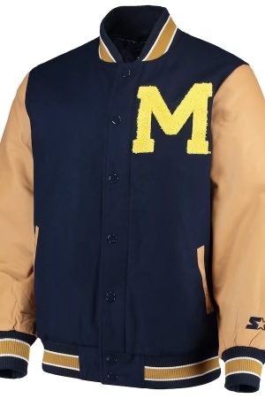 University Of Michigan Letterman Varsity Jacket